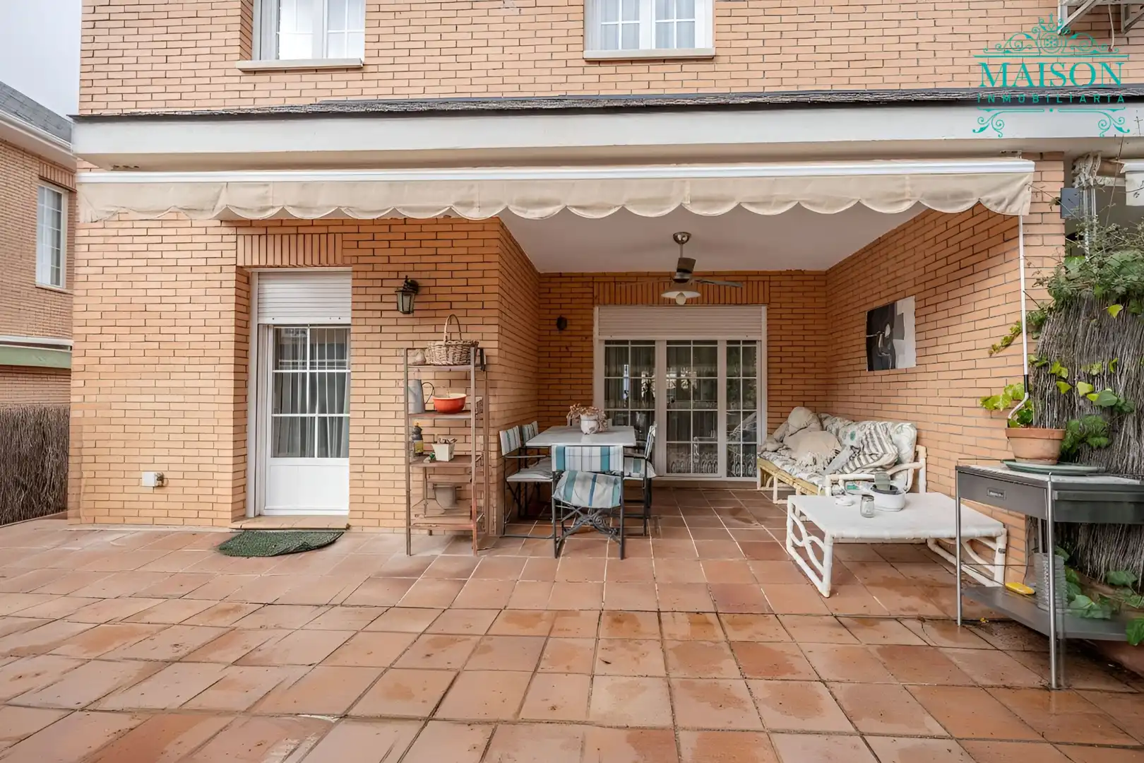 Terraza de Casa o chalet en venta en El Casar con Calefacción y Jardín privado