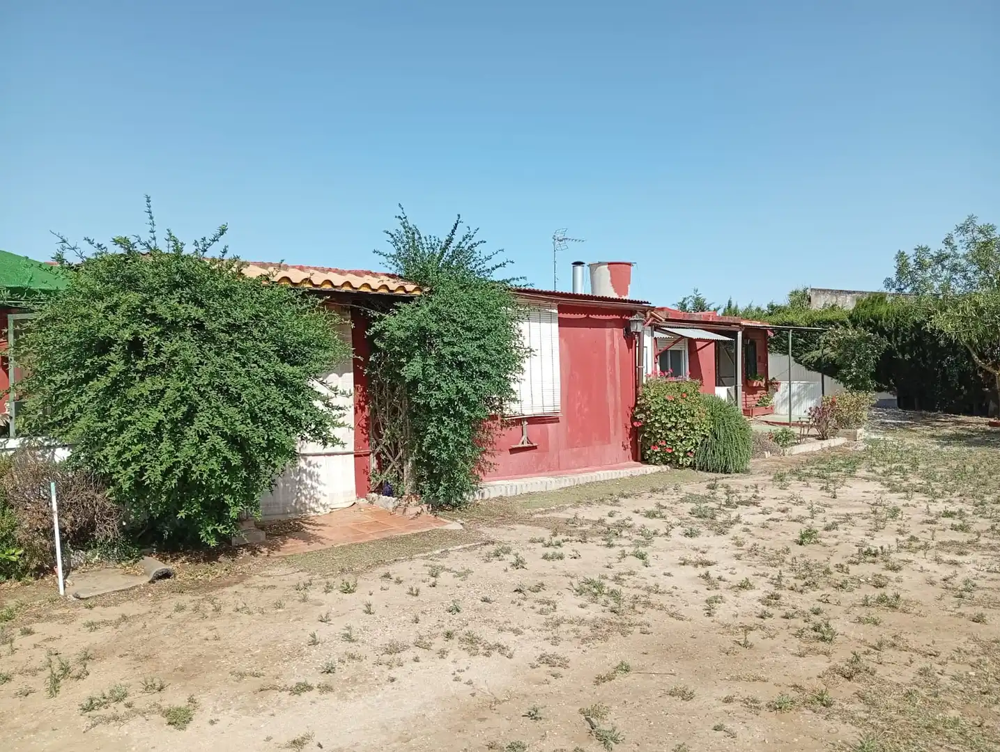Vista exterior de Finca rústica de alquiler en Medina Sidonia con Jardín privado, Terraza y Amueblado