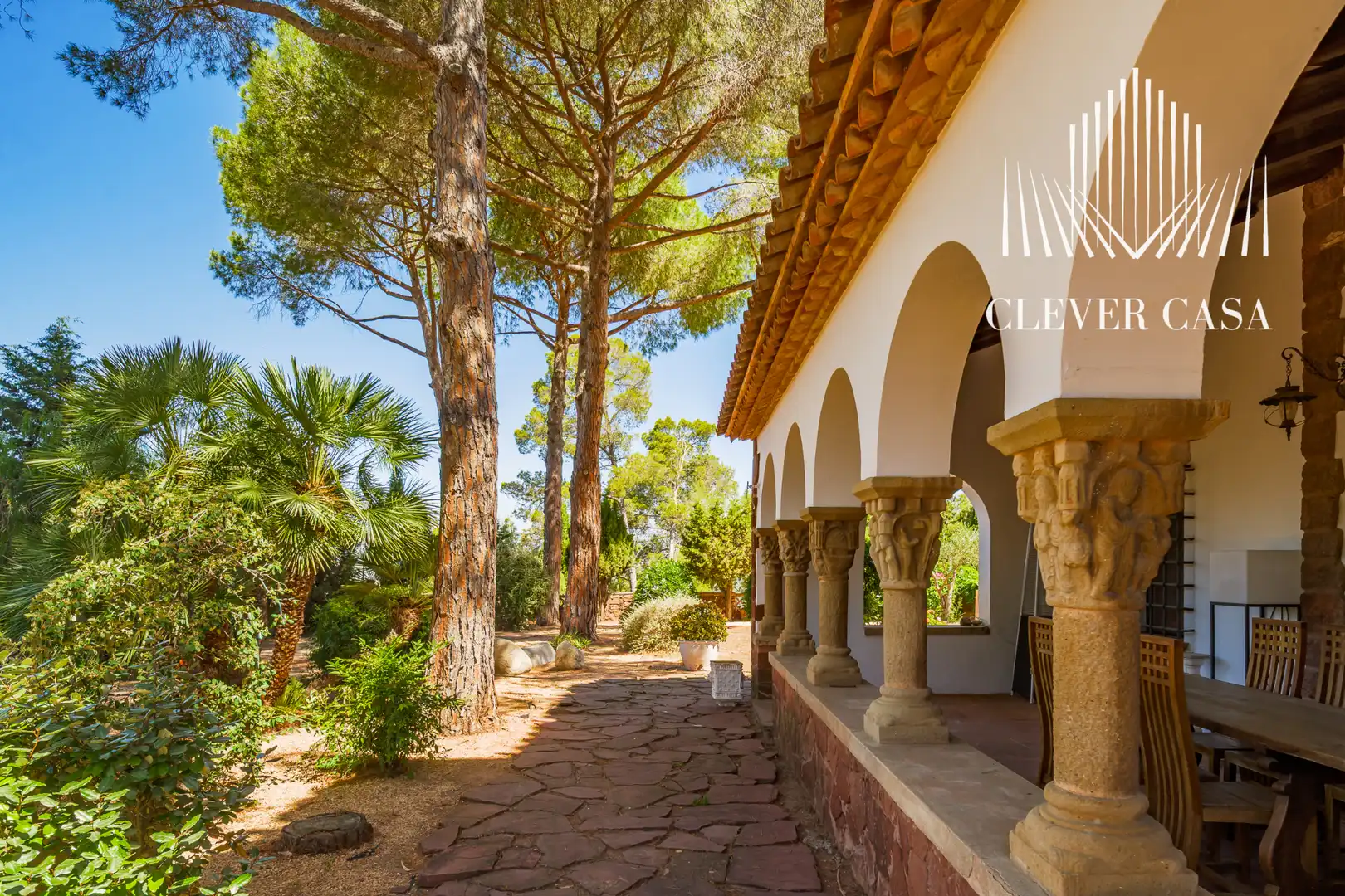 Jardín de Casa o chalet en venta en Castellví de Rosanes con Aire acondicionado, Calefacción y Jardín privado