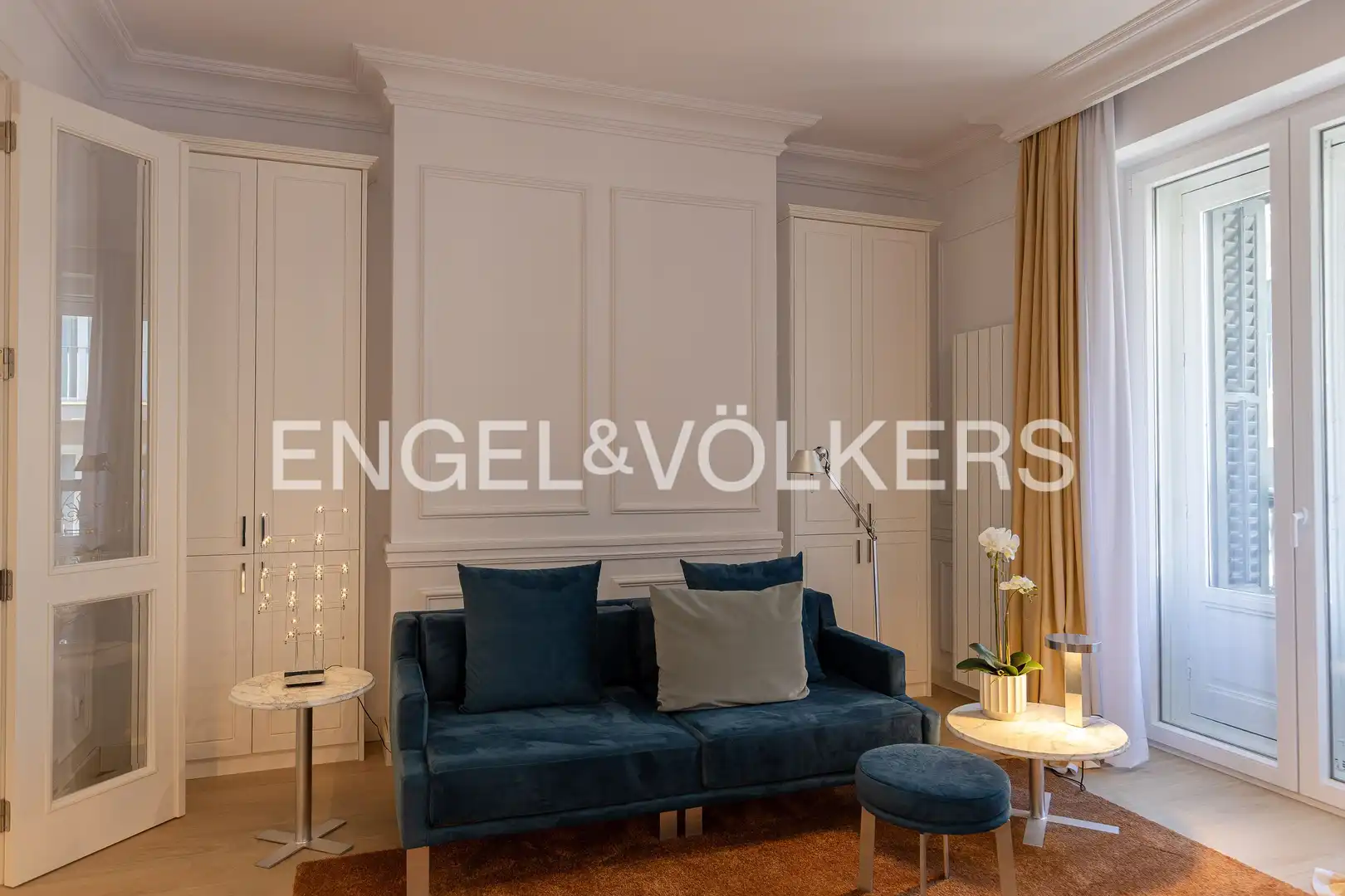 Sala de estar de Piso en venta en Madrid con Calefacción, Trastero y Amueblado