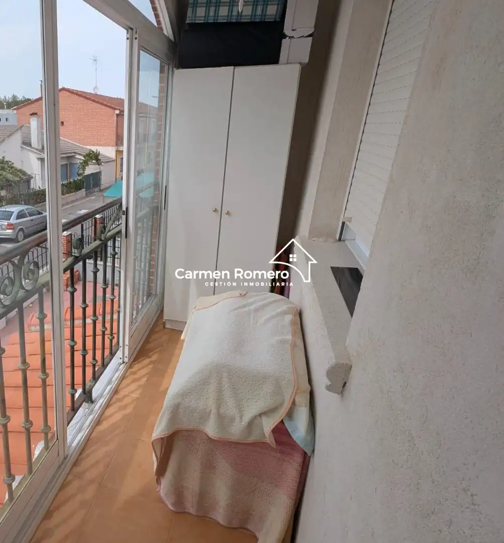Terraza de Casa adosada en venta en Villoria con Calefacción, Jardín privado y Amueblado