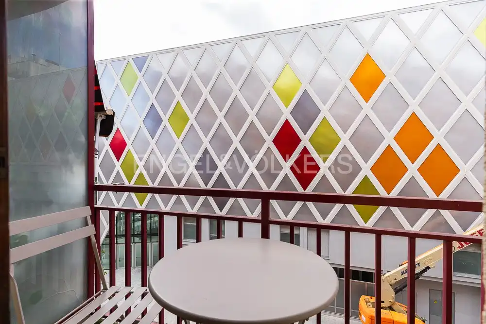 Terraza de Piso de alquiler en Valencia con Aire acondicionado, Calefacción y Amueblado