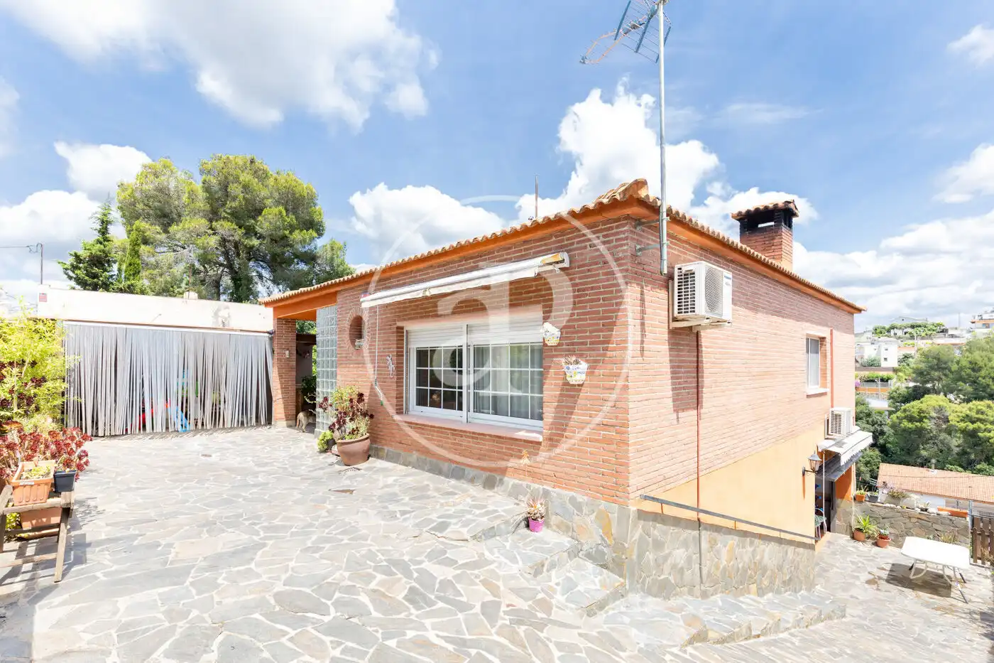 Jardín de Casa o chalet en venta en Terrassa con Aire acondicionado, Calefacción y Jardín privado