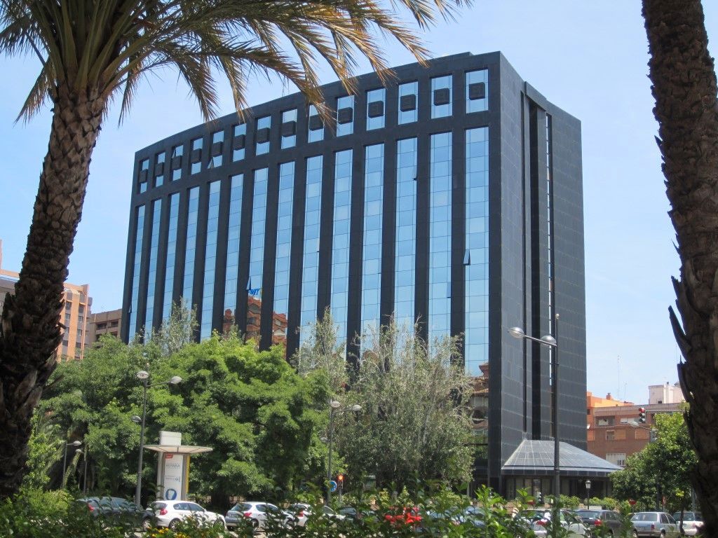Exterior view of Office to rent in  Valencia Capital  with Air Conditioner, Heating and Furnished