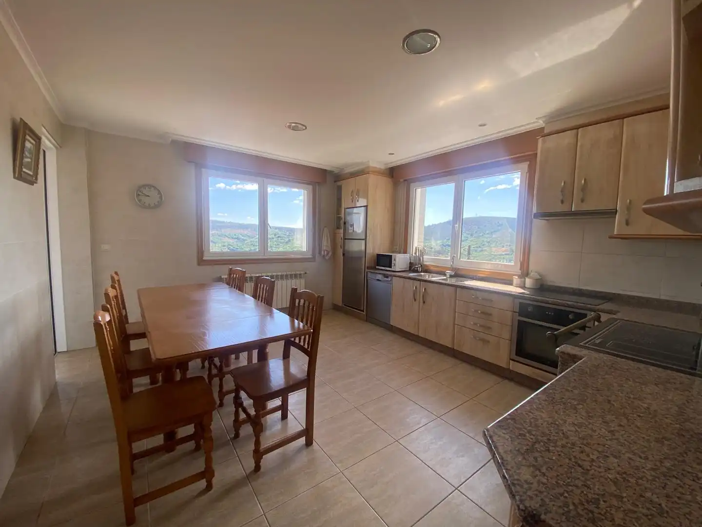 Cocina de Casa o chalet en venta en O Irixo con Calefacción, Jardín privado y Parquet