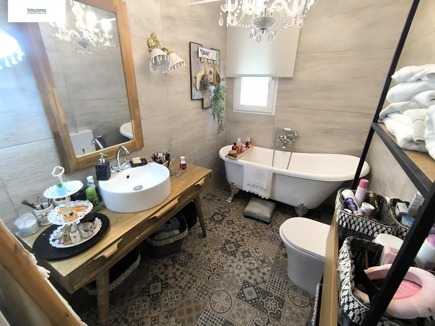 Baño de Casa o chalet en venta en Albacete con Calefacción, Jardín privado y Terraza