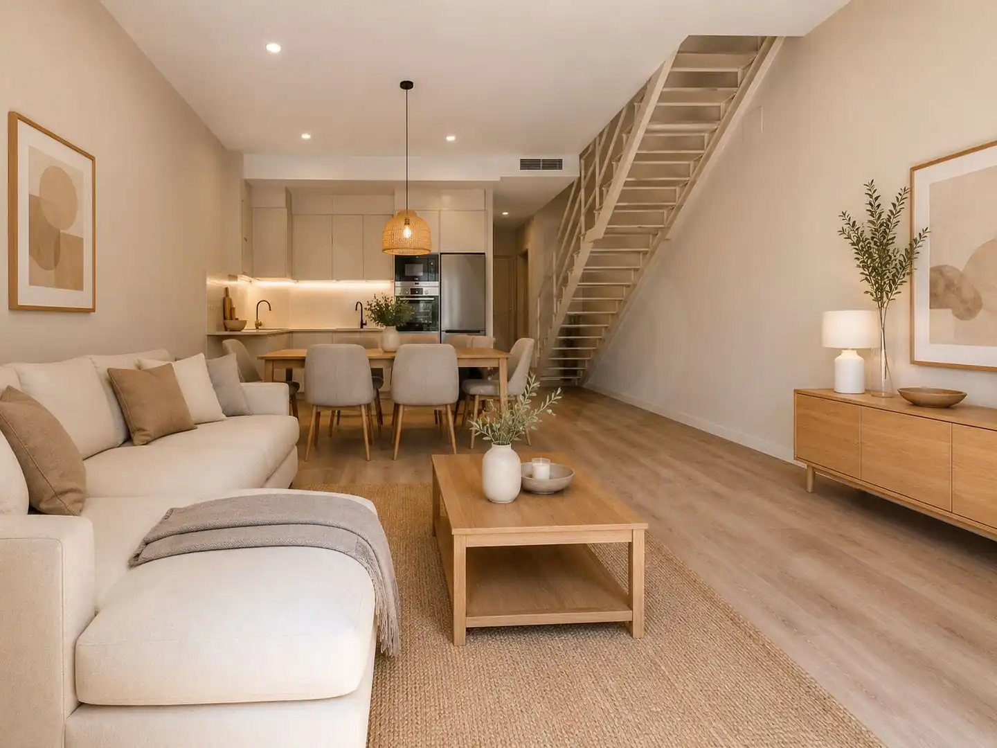Sala d'estar de Dúplex en venda en Sabadell amb Aire condicionat, Calefacció i Terrassa
