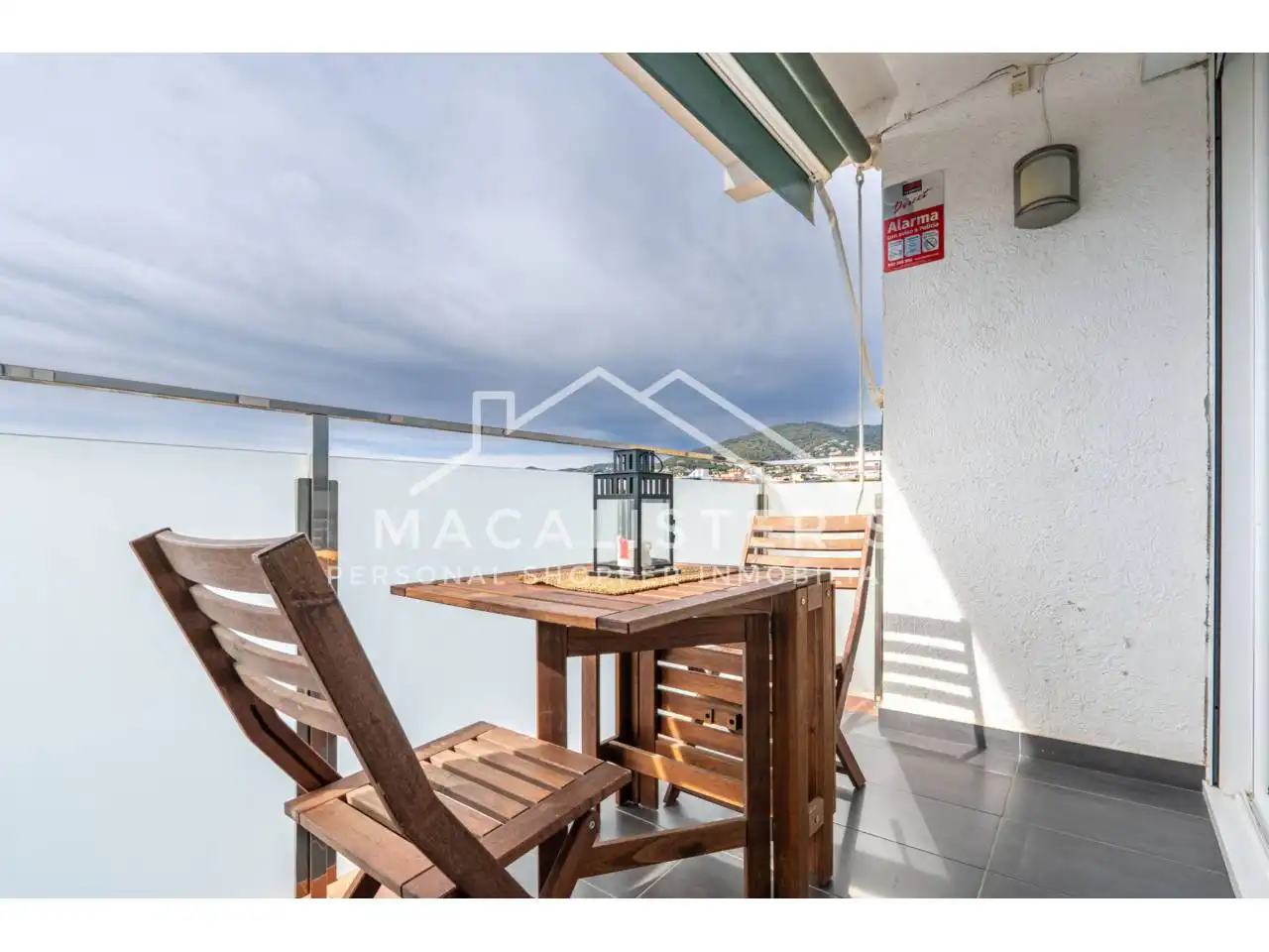 Balcony of Flat for sale in Premià de Mar  with Air Conditioner, Heating and Parquet flooring