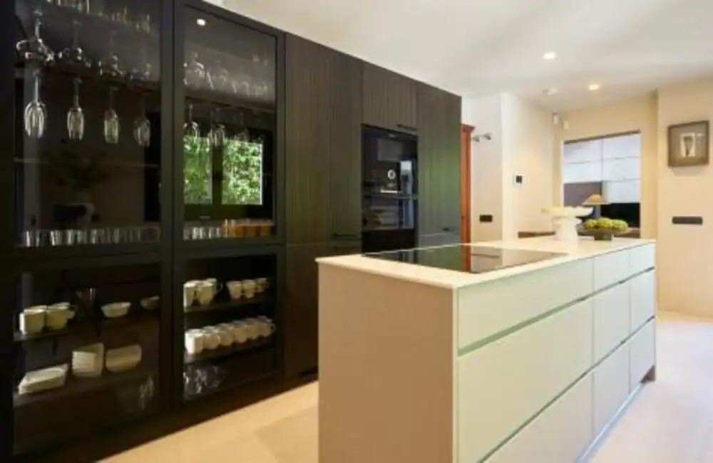 Kitchen of Houses for rent in Marbella  with Air Conditioner, Private garden and Terrace