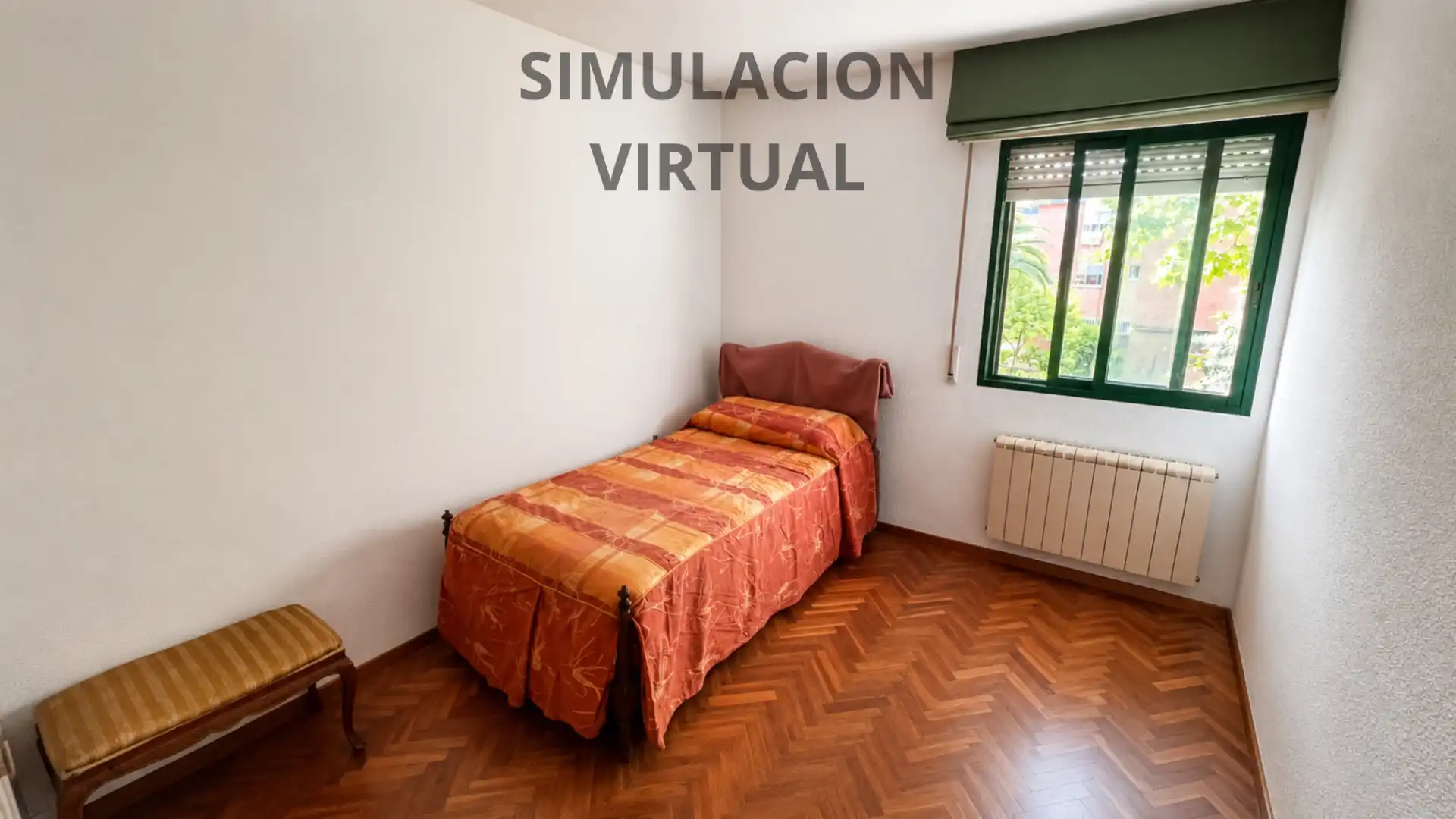 Dormitori de Casa adosada en venda en Villanueva del Pardillo amb Aire condicionat, Calefacció i Jardí privat