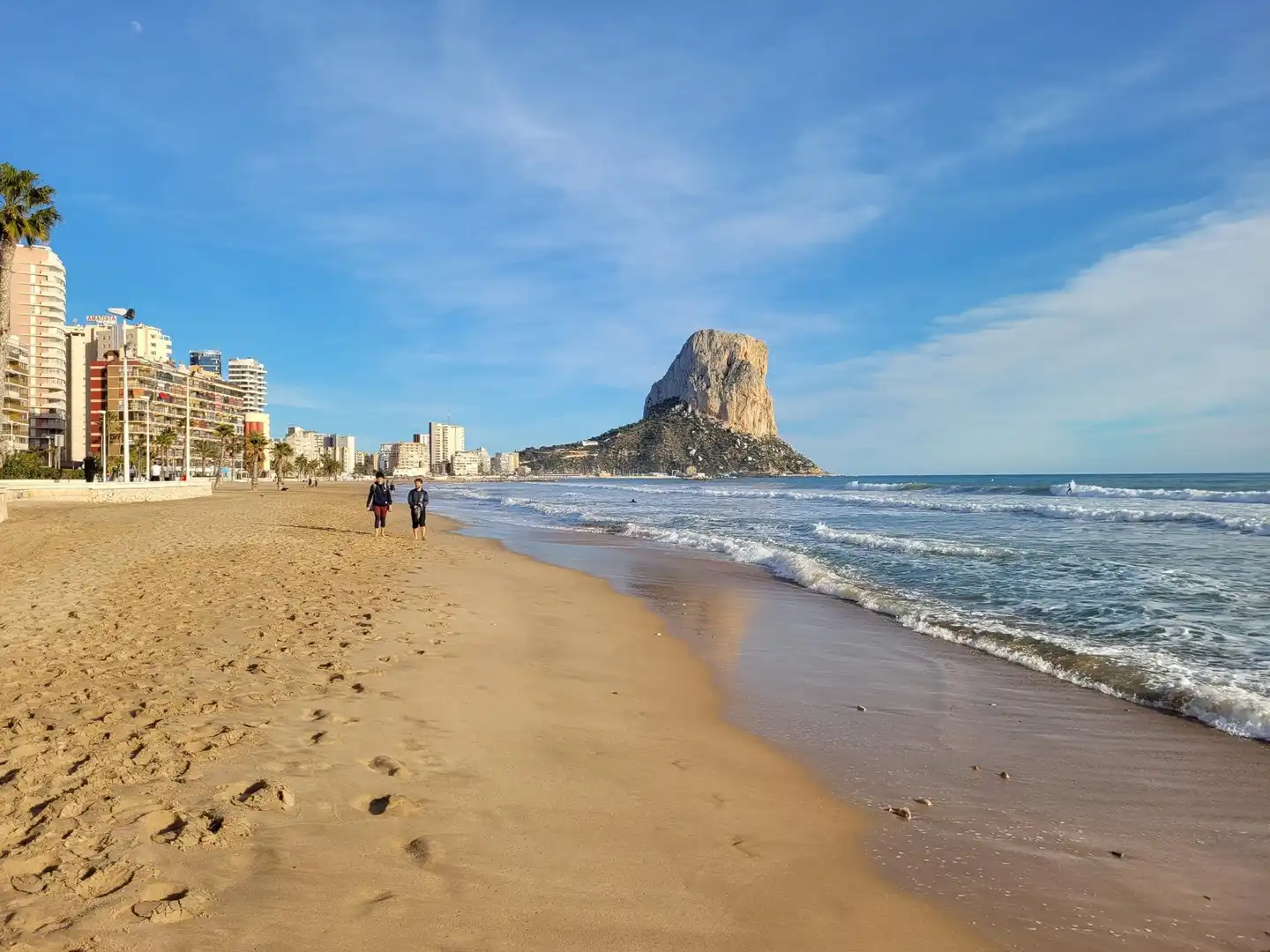 Vista exterior de Apartamento en venta en Calpe / Calp con Aire acondicionado, Calefacción y Jardín privado