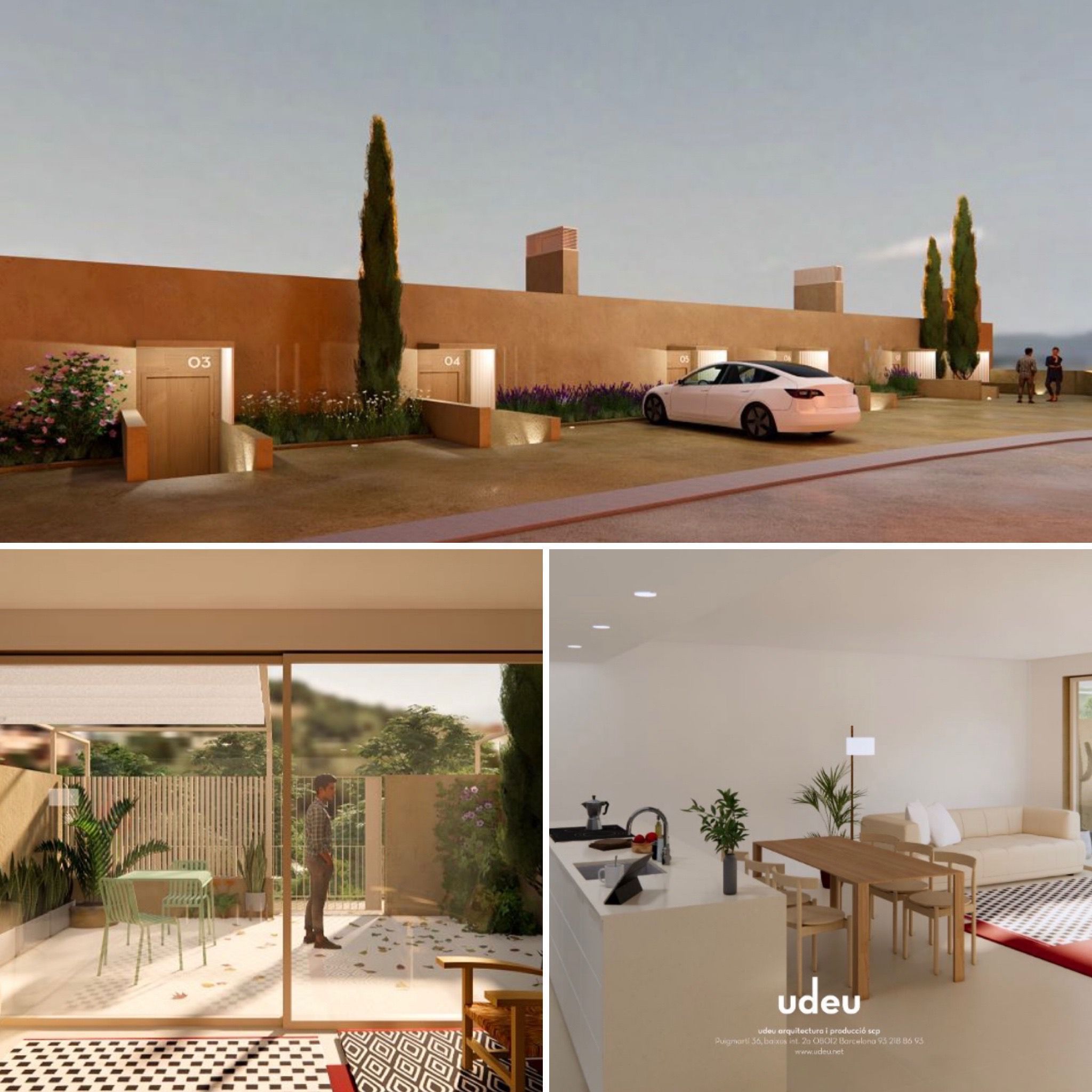 Exterior view of Single-family semi-detached for sale in Begur  with Air Conditioner, Terrace and Swimming Pool