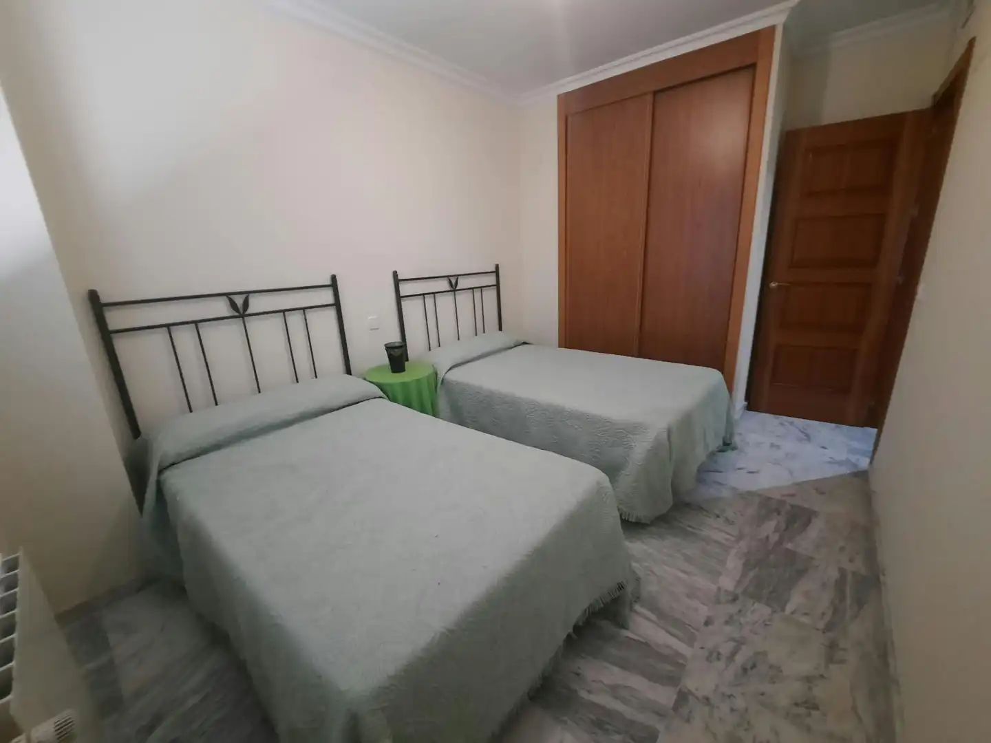 Schlafzimmer von Wohnung zur Miete in Badajoz mit Klimaanlage, Heizung und Terrasse