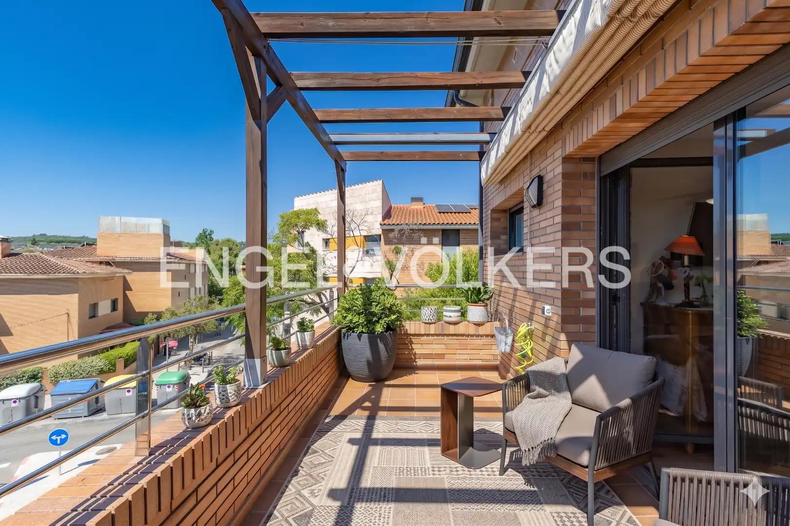 Terrace of Detached homes for sale in Sant Quirze del Vallès  with Air Conditioner, Heating and Terrace