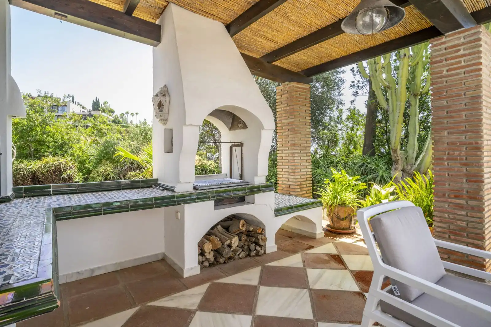 Terraza de Casa o chalet en venta en Benahavís con Aire acondicionado, Terraza y Piscina