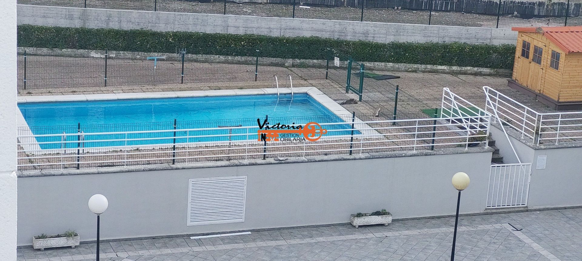 Swimming pool of Duplex for sale in Castro-Urdiales  with Heating, Storage room and Community pool