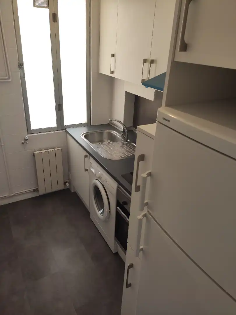 Cocina de Piso de alquiler en Zaragoza con Calefacción, Parquet y Amueblado
