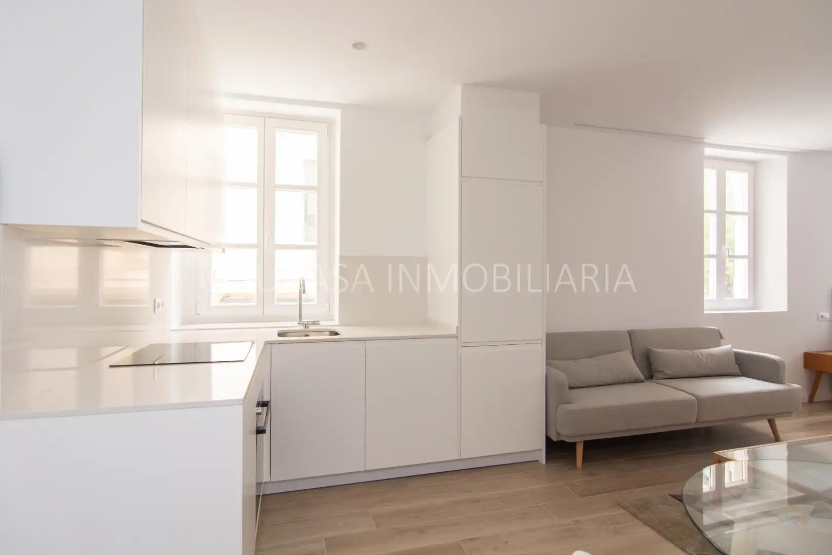 Kitchen of Study for rent in A Coruña Capital   with Heating, Furnished and Oven