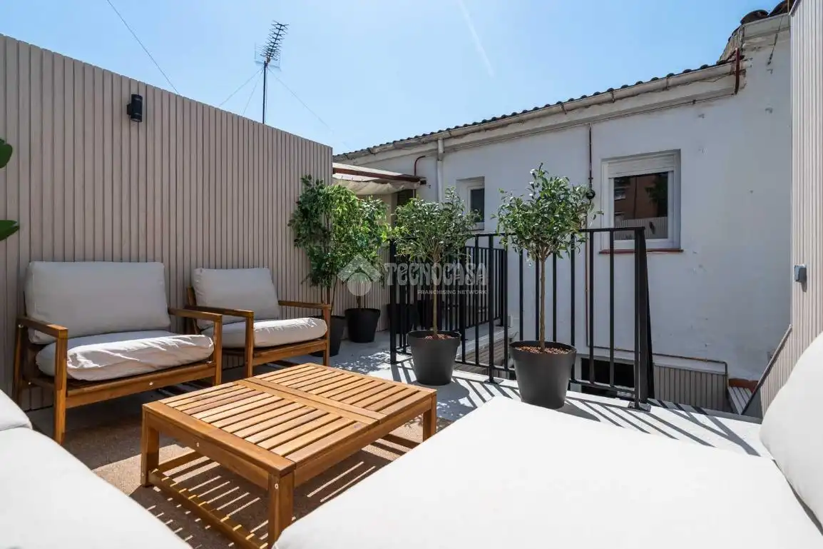 Terrassa de Casa adosada en venda en Madrid amb Calefacció, Terrassa i Alarma