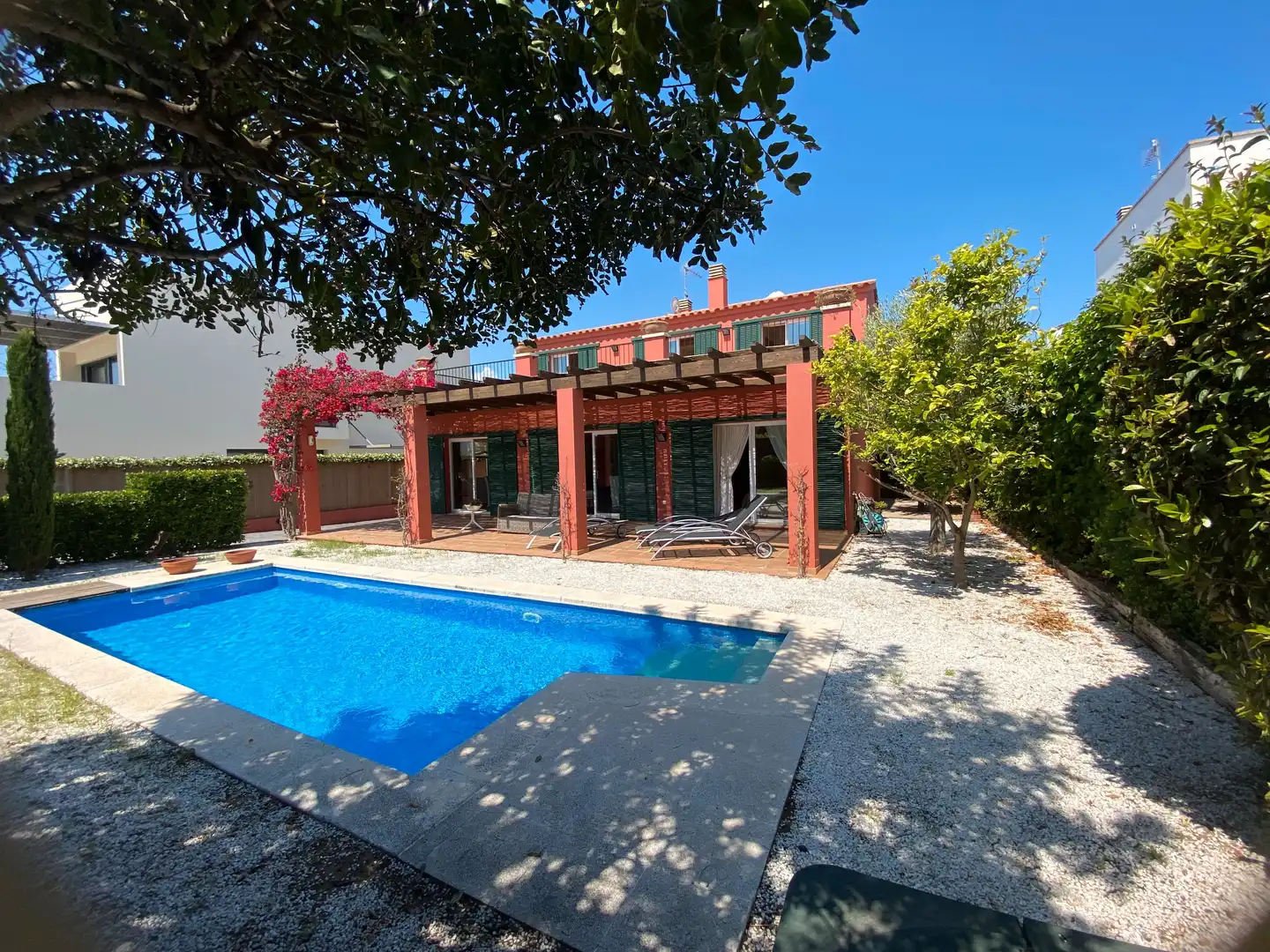 Piscina de Casa o chalet de alquiler en Sant Feliu de Guíxols con Aire acondicionado, Jardín privado y Terraza
