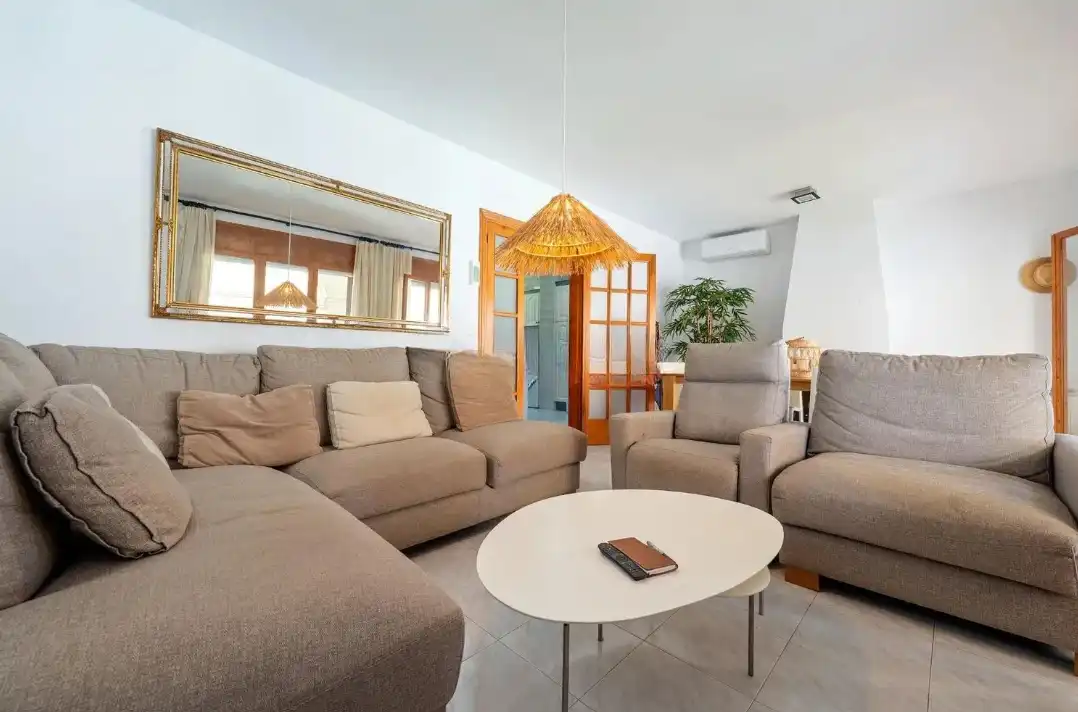 Living room of Detached homes for sale in Cambrils  with Air Conditioner, Private garden and Terrace