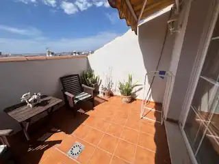 Terrace of Detached homes for sale in Fuengirola  with Air Conditioner, Storage room and Community pool