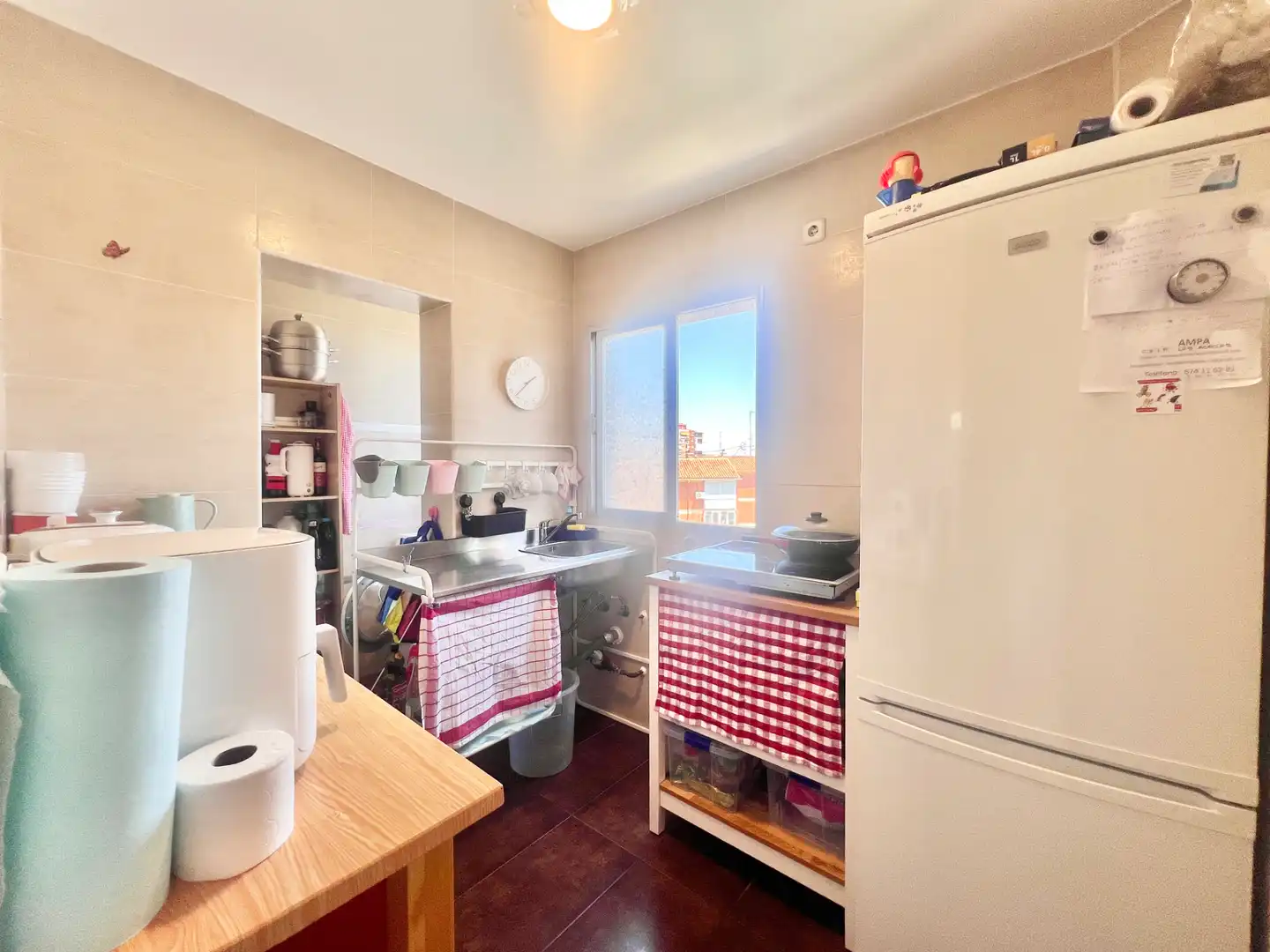 Kitchen of Flat for sale in Madrid  with Air Conditioner, Heating and Terrace