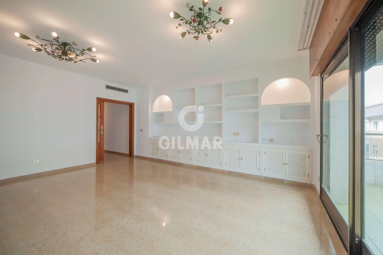 Sala de estar de Piso de alquiler en Sevilla con Calefacción y Balcón