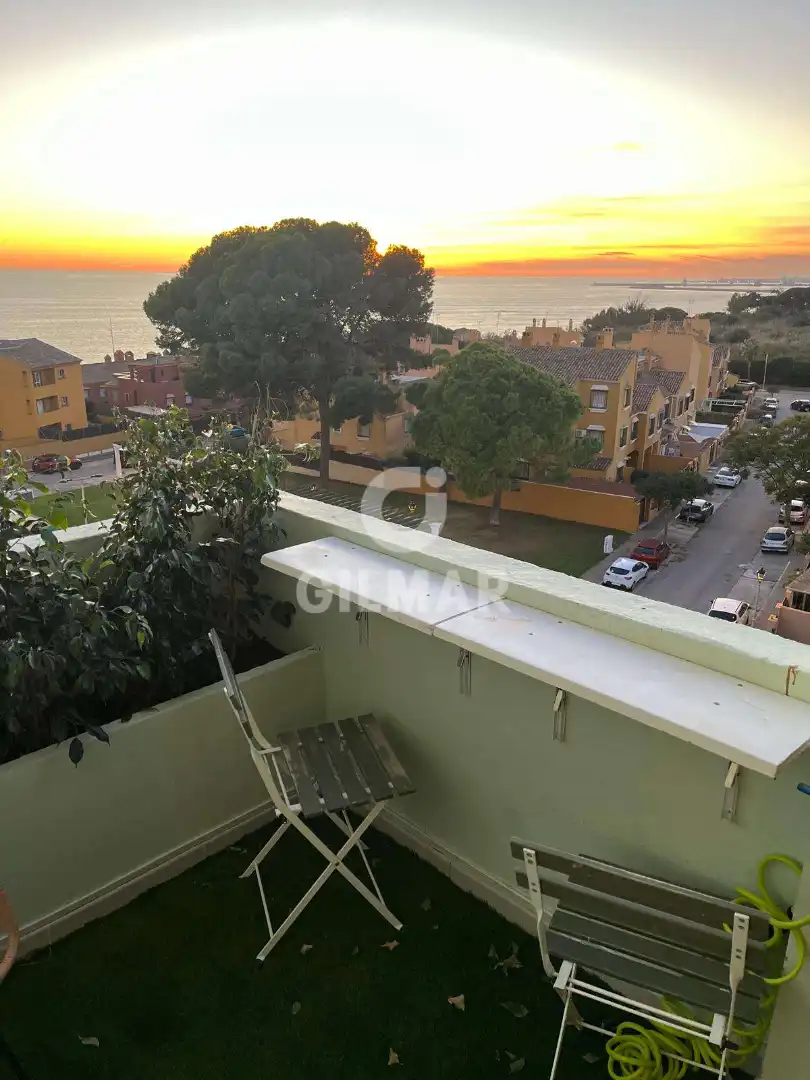 Terrasse von Wohnung zur Miete in El Puerto de Santa María mit Klimaanlage, Heizung und Terrasse