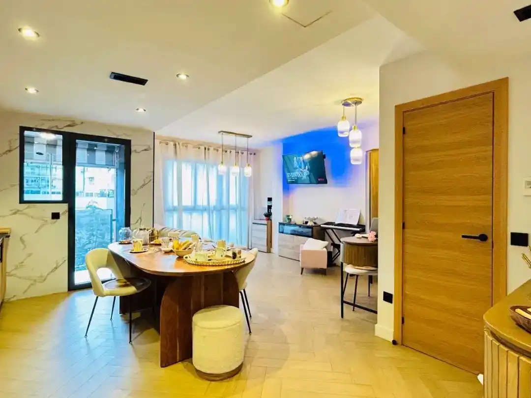 Esszimmer von Wohnung zur Miete in Zona Papa Luna - Platja del Gurugú