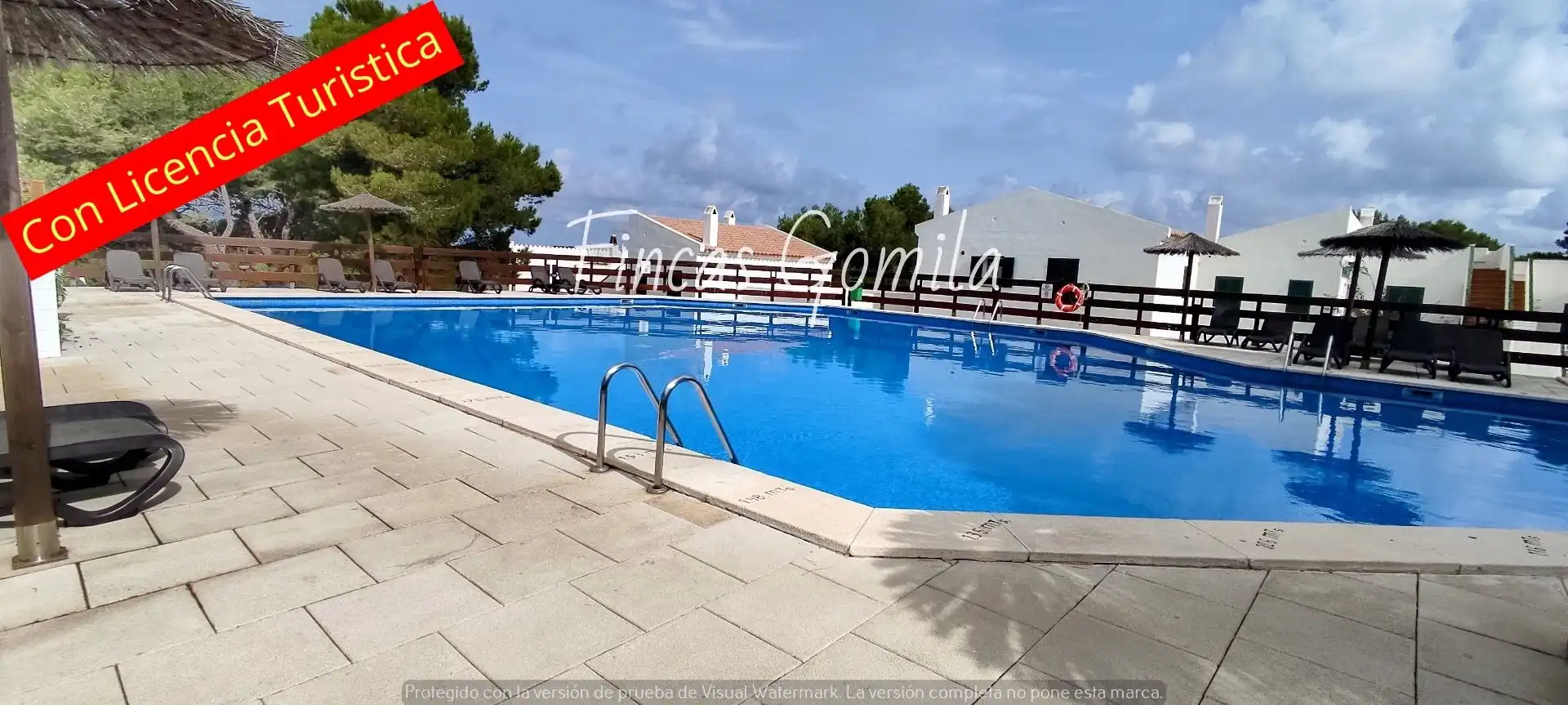 Schwimmbecken von Wohnungen zum Verkauf in Es Mercadal mit Klimaanlage, Heizung und Terrasse
