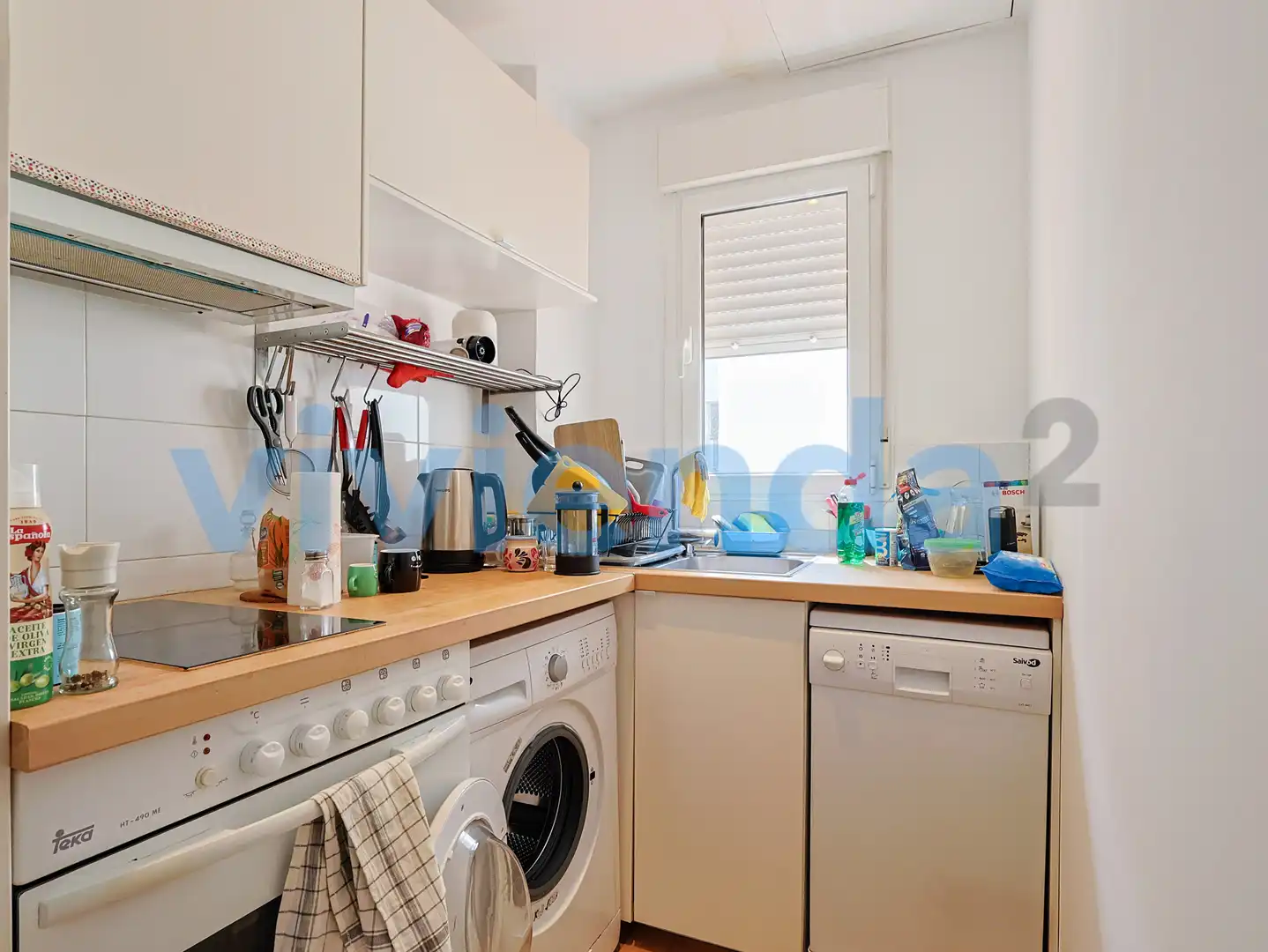 Kitchen of Flat for sale in Madrid  with Air Conditioner, Heating and Furnished