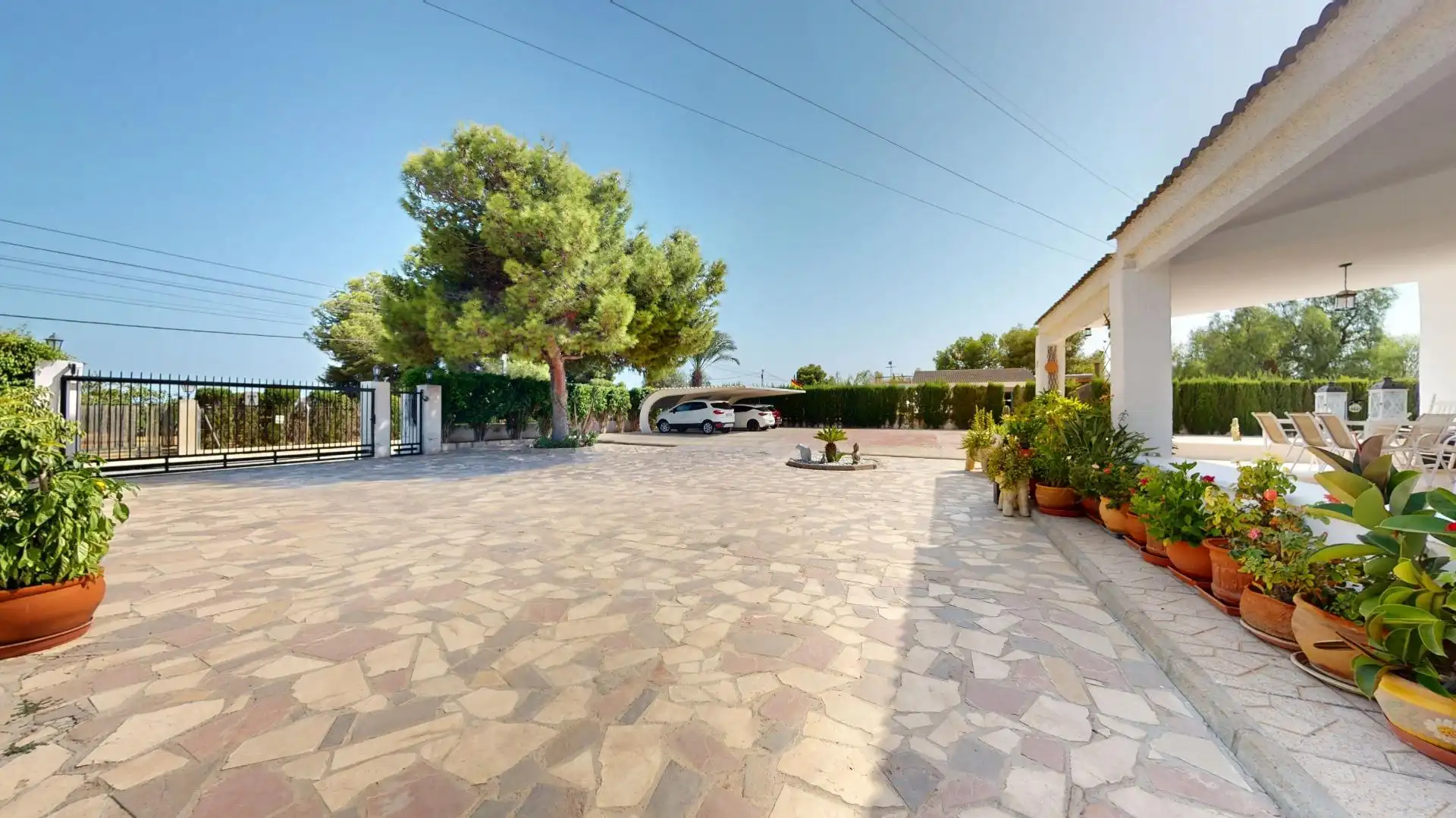 Exterior view of Houses for sale in Elche / Elx  with Air Conditioner, Private garden and Terrace