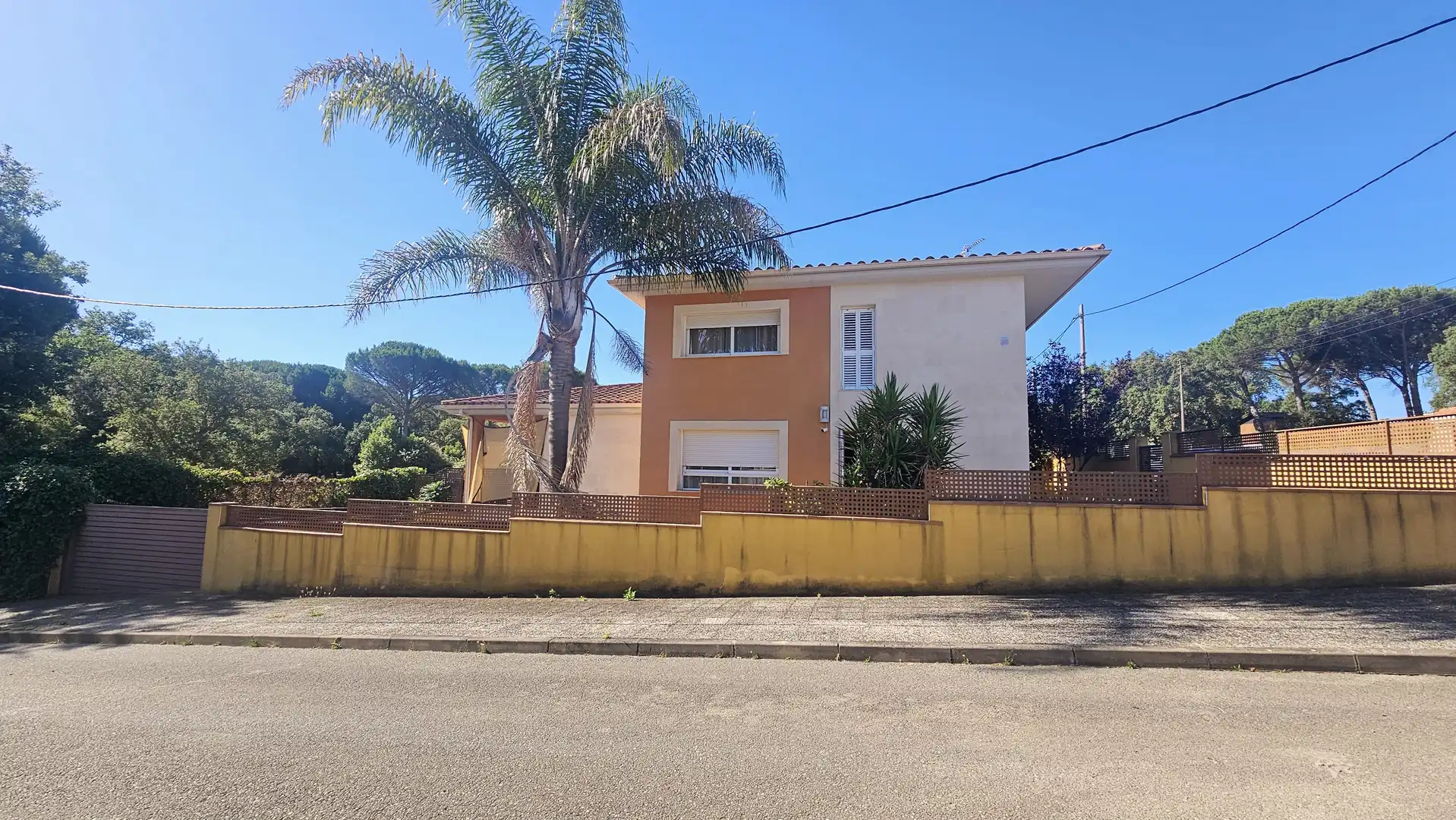 Vista exterior de Piso en venta en Llagostera con Jardín privado
