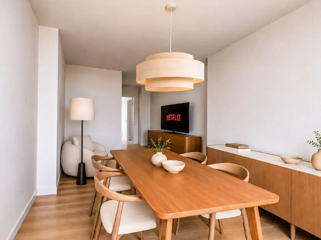 Comedor de Piso en venta en Valencia con Aire acondicionado, Jardín privado y Amueblado