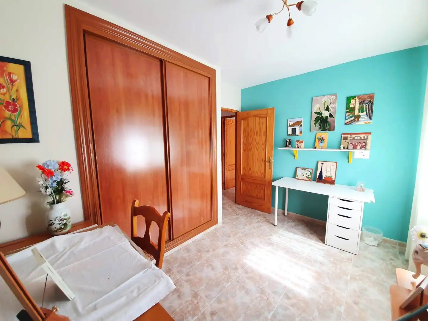 Schlafzimmer von Haus oder Chalet zum Verkauf in Casarrubios del Monte mit Klimaanlage, Heizung und Schwimmbad