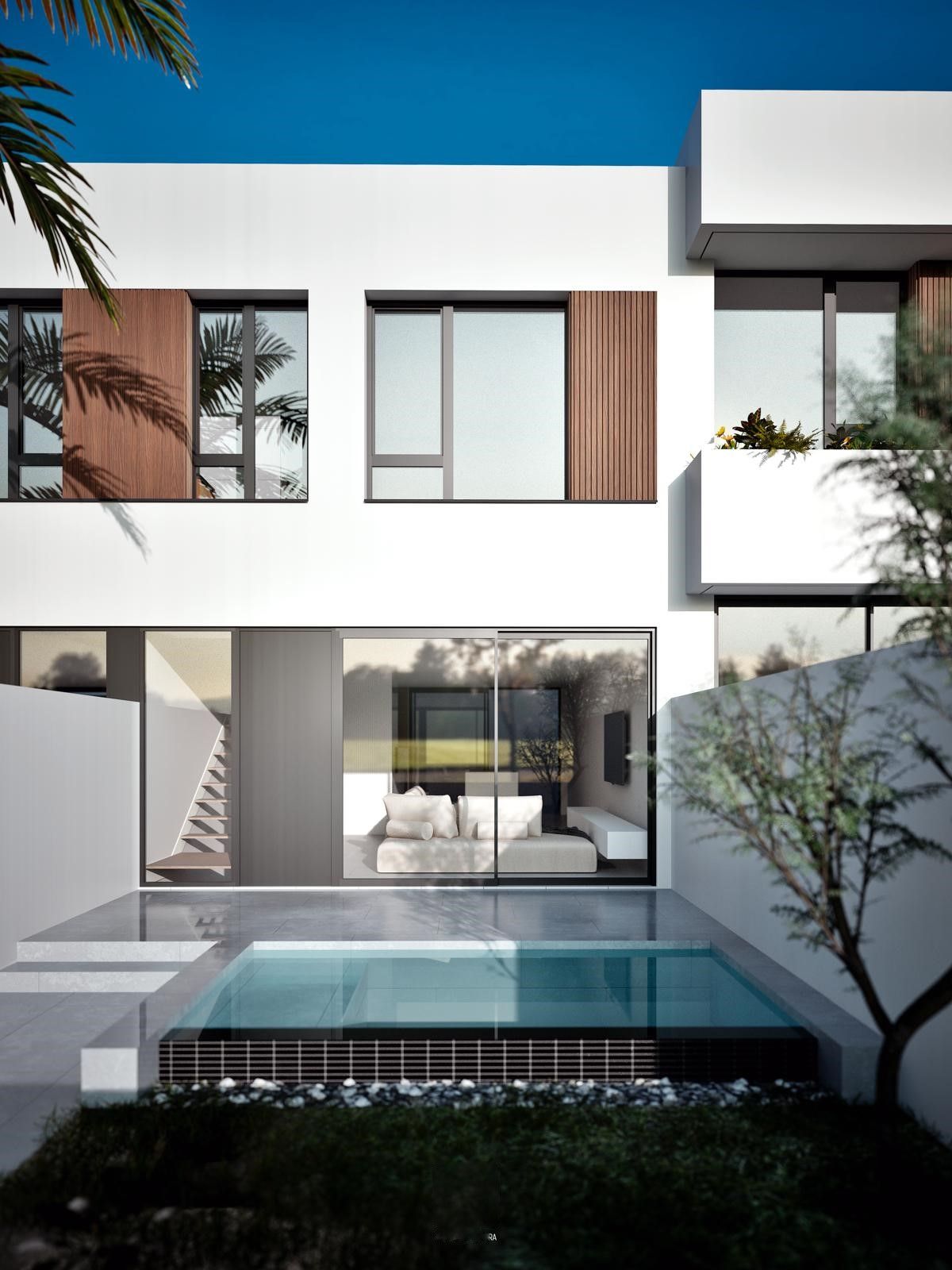 Exterior view of Single-family semi-detached for sale in Güímar  with Private garden, Terrace and Storage room