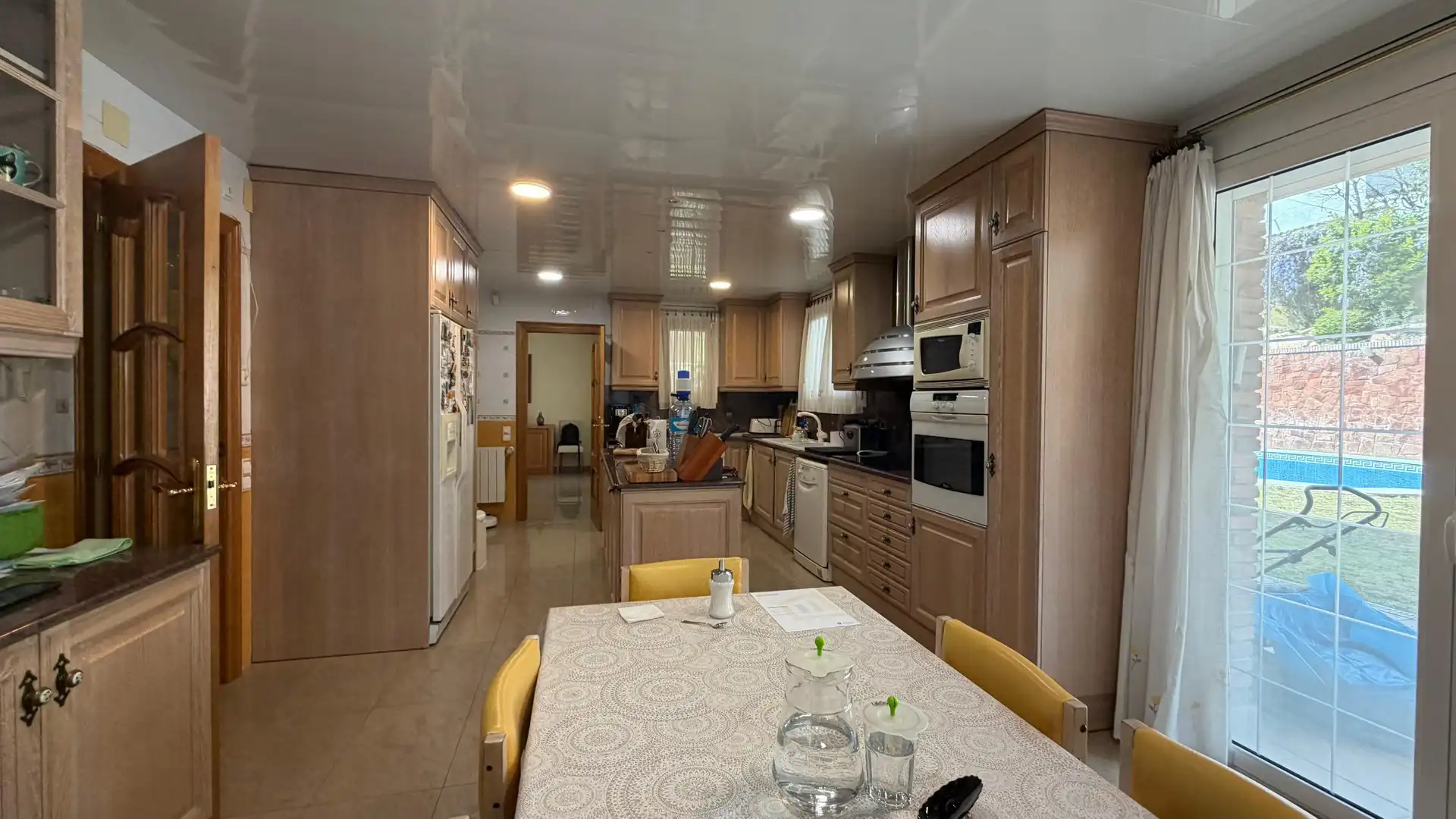 Cocina de Casa o chalet en venta en Vallromanes con Calefacción, Terraza y Piscina
