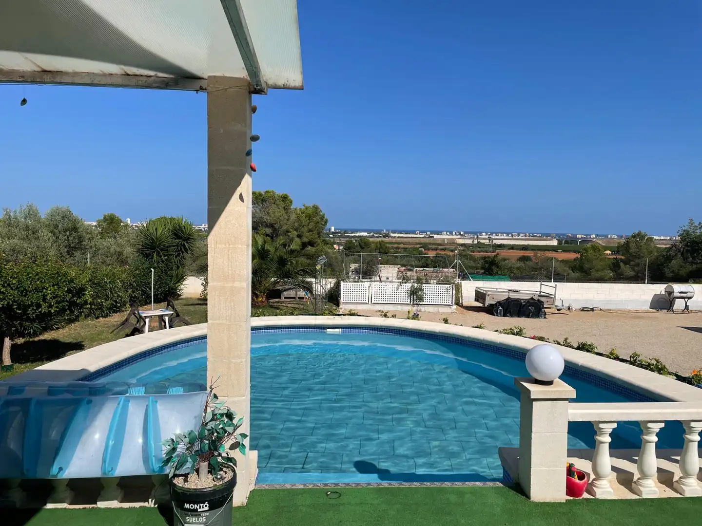 Piscina de Finca rústica en venda en Peñíscola / Peníscola amb Calefacció, Jardí privat i Terrassa