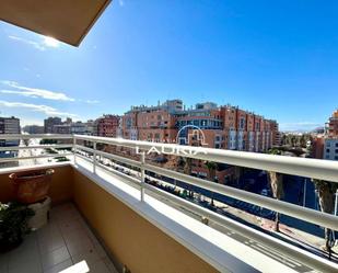 Vista exterior de Pis de lloguer en  Valencia Capital amb Aire condicionat, Terrassa i Balcó