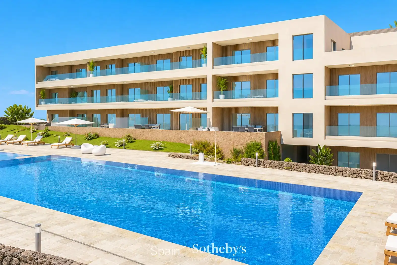 Piscina de Apartamento en venta en Granadilla de Abona con Jardín privado, Terraza y Trastero