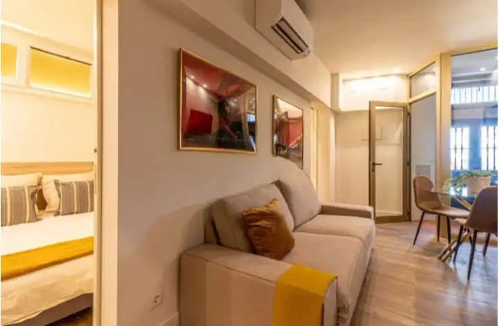 Living room of Apartments for sale in Jerez de la Frontera  with Heating, Terrace and Furnished