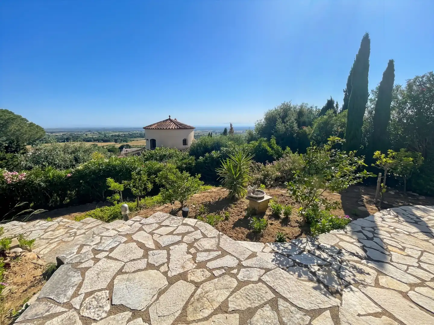 Jardí de Casa adosada en venda en Palau-saverdera amb Aire condicionat, Calefacció i Terrassa