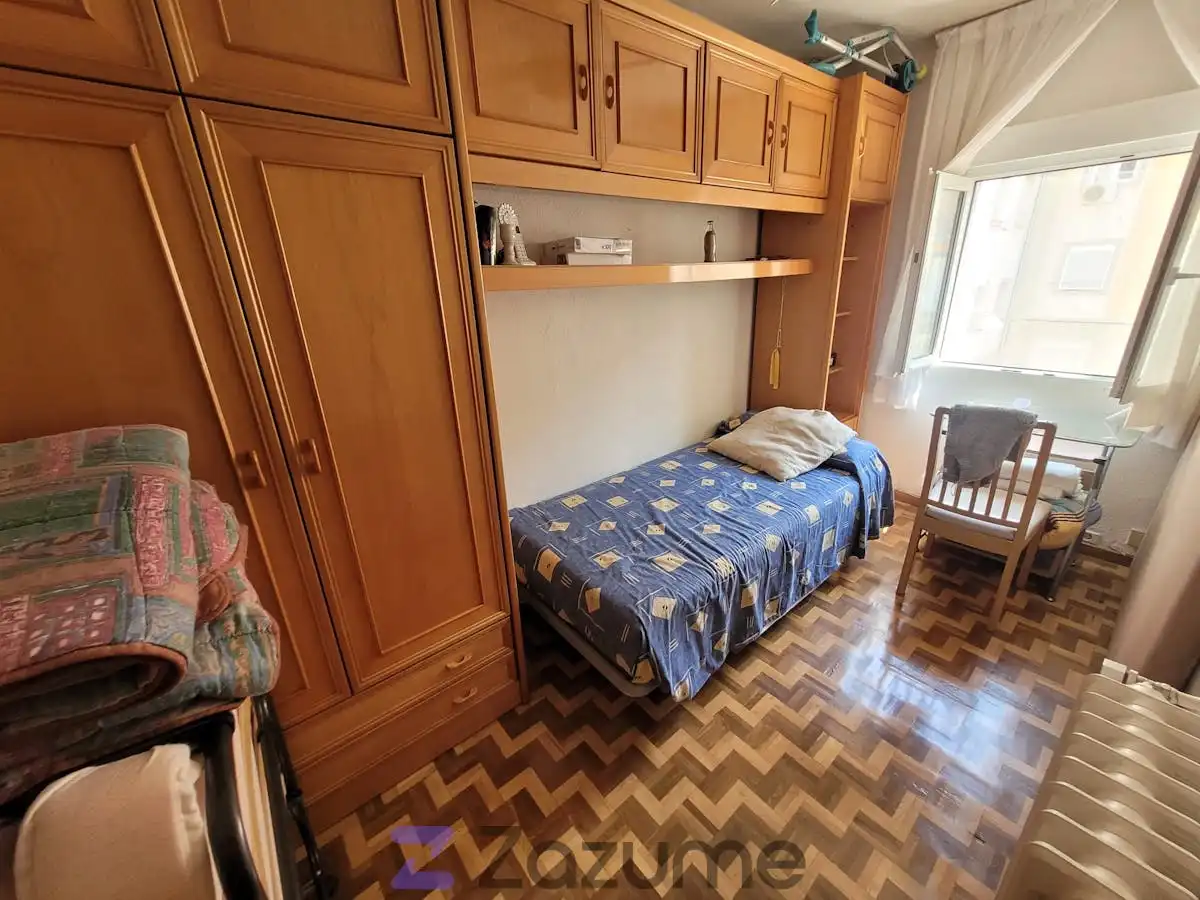Bedroom of Flat for rent in Segovia  with Heating, Parquet flooring and Furnished