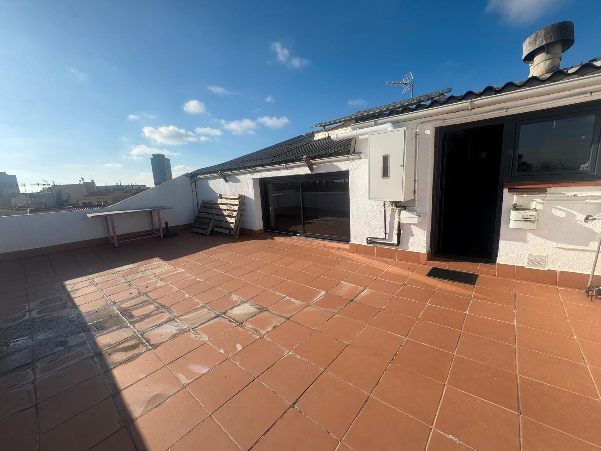 Terrace of Attic for sale in Sabadell  with Heating, Parquet flooring and Terrace