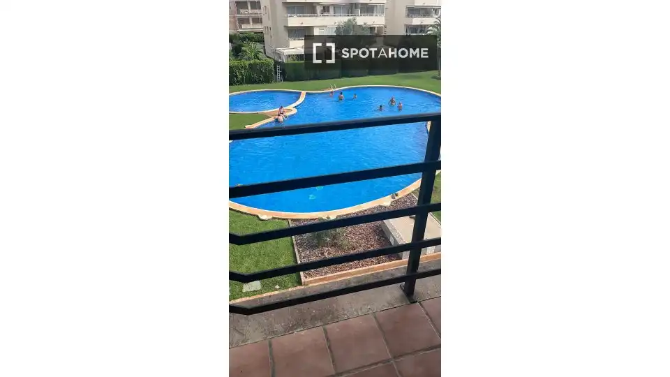 Piscina de Apartament per a compartir en Llucmajor amb Aire condicionat, Terrassa i Moblat