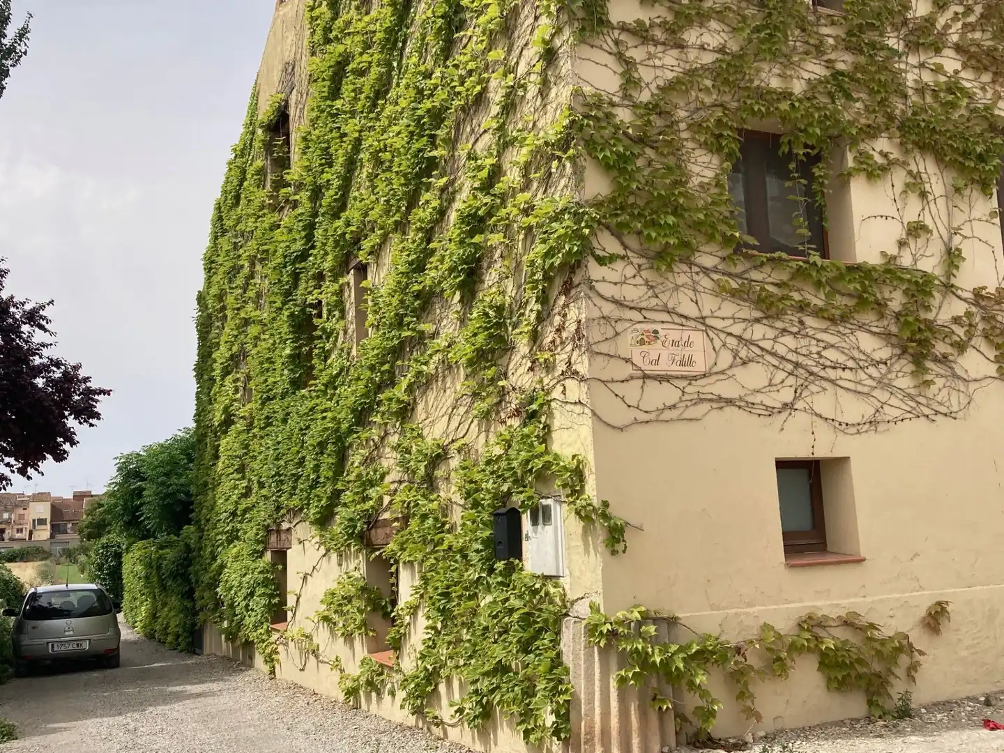 Vista exterior de Casa o xalet en venda en Vilanova de Bellpuig amb Calefacció, Jardí privat i Piscina