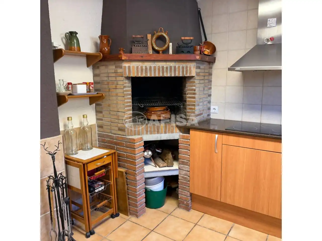 Cocina de Casa o chalet en venta en Cànoves I Samalús con Aire acondicionado, Calefacción y Jardín privado