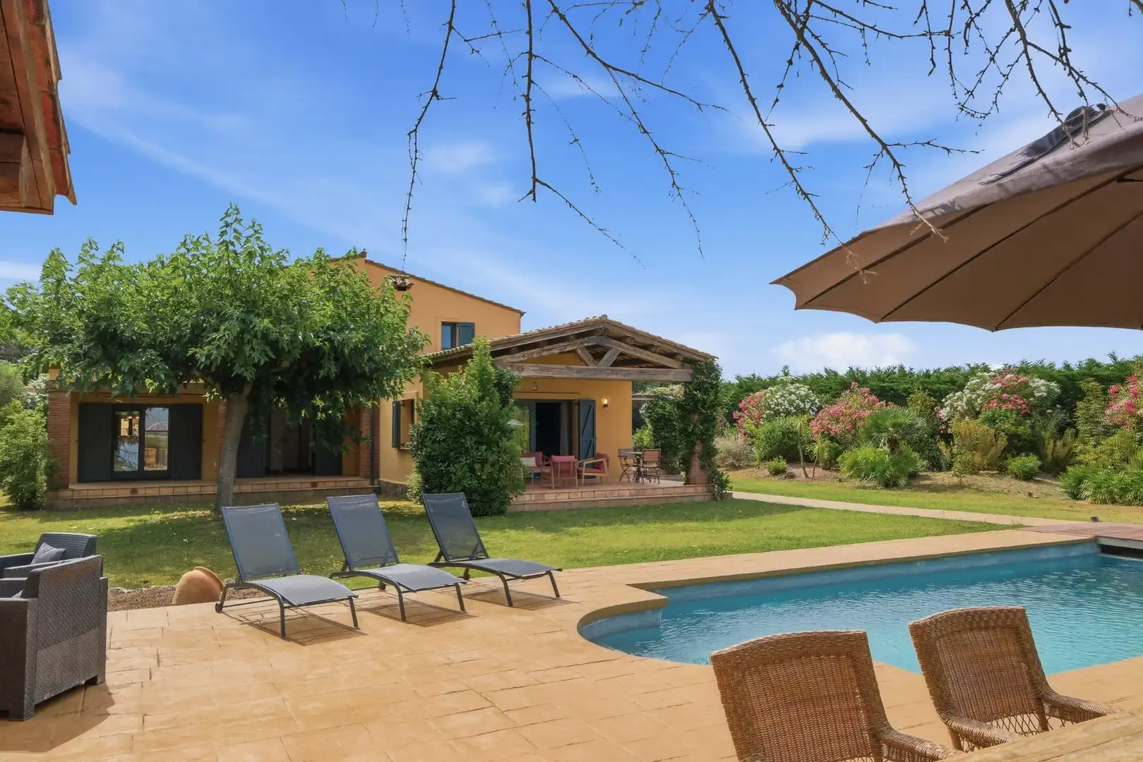 Jardín de Casa o chalet de alquiler en Peralada, Girona