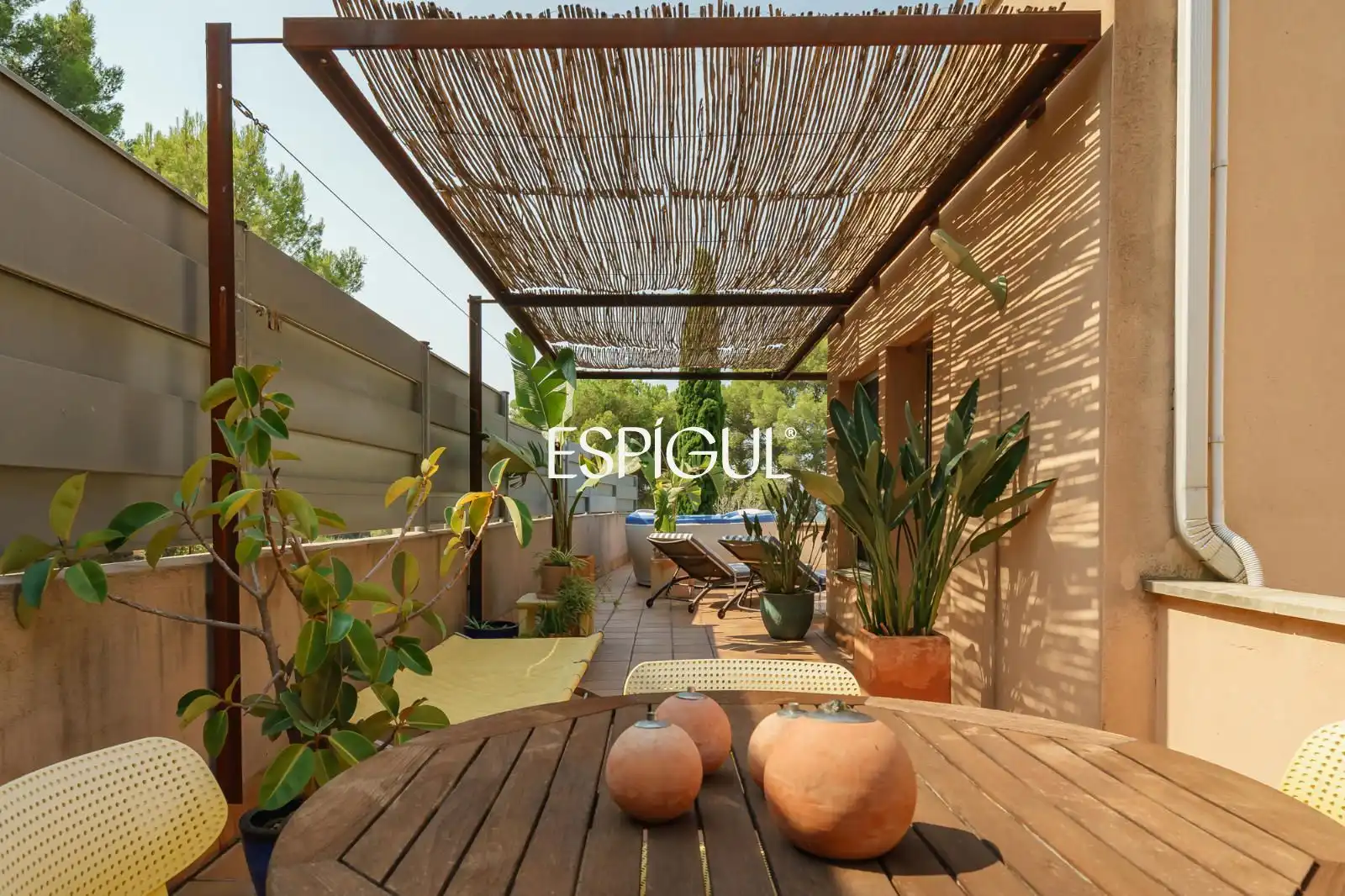 Terraza de Casa o chalet en venta en Molins de Rei con Aire acondicionado, Calefacción y Jardín privado